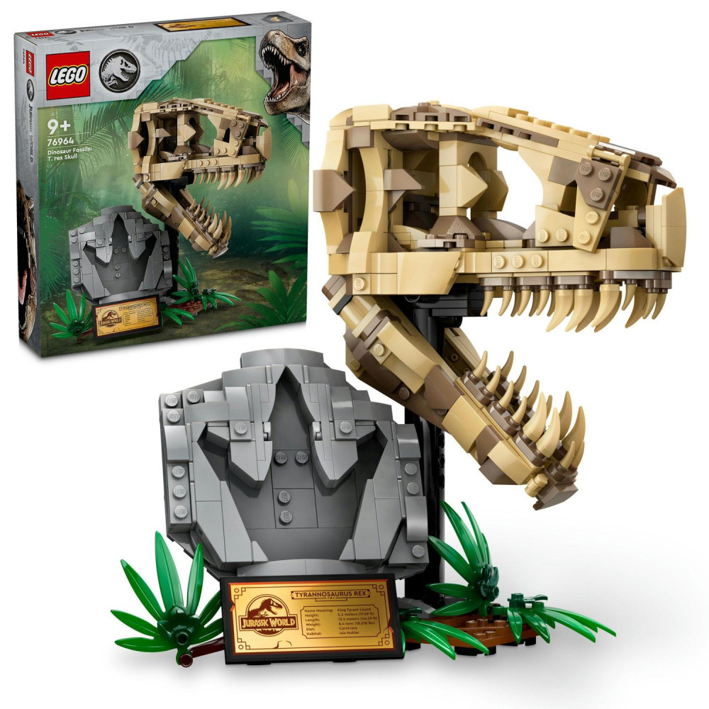 LEGO LEGO 76964 Jurassic World T. rex koponya – dinoszaurusz maradványok, fő nézet