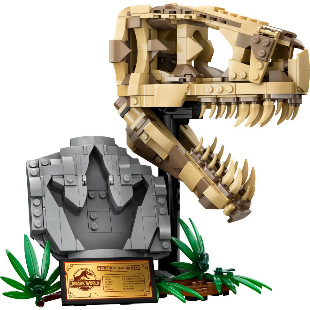 LEGO LEGO 76964 Jurassic World T. rex koponya – dinoszaurusz maradványok, alternatív kép 1