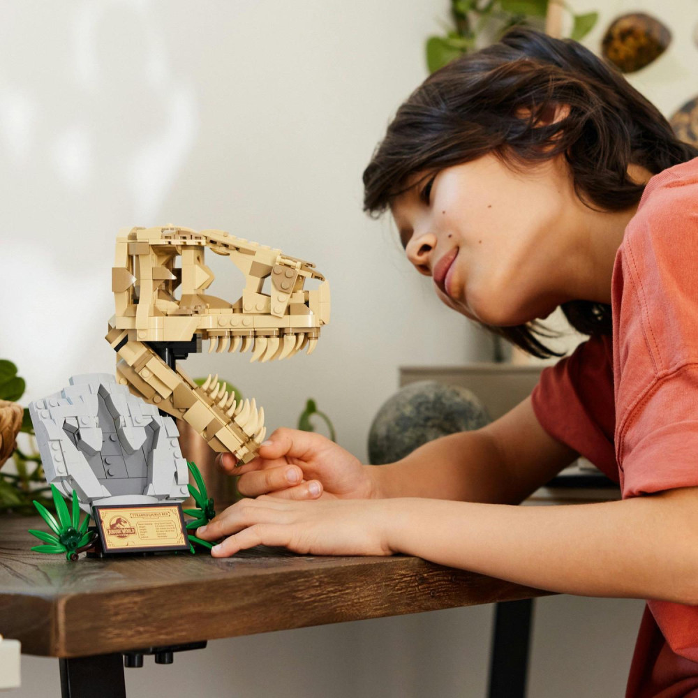 LEGO LEGO 76964 Jurassic World T. rex koponya – dinoszaurusz maradványok, alternatív kép 2
