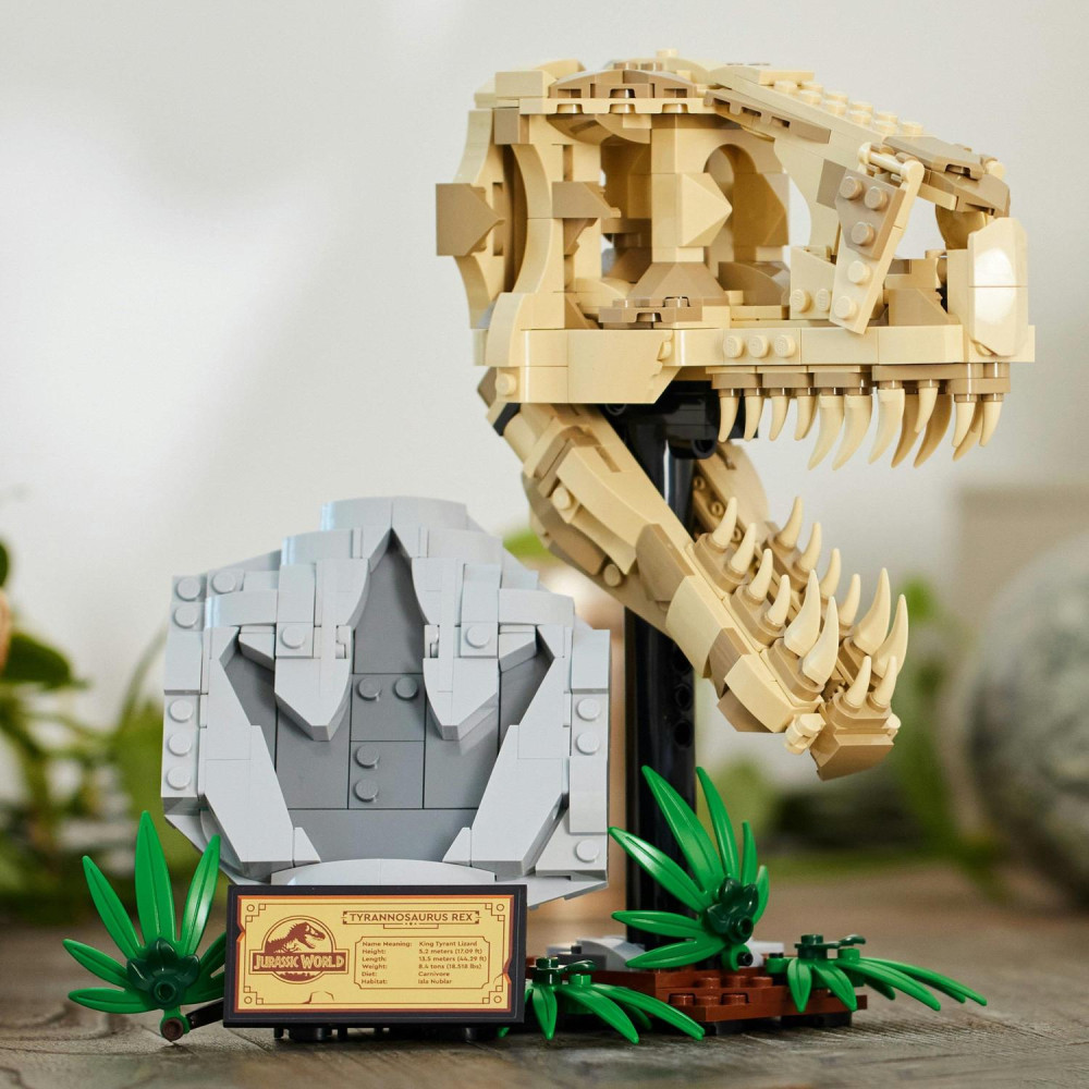 LEGO LEGO 76964 Jurassic World T. rex koponya – dinoszaurusz maradványok, alternatív kép 4