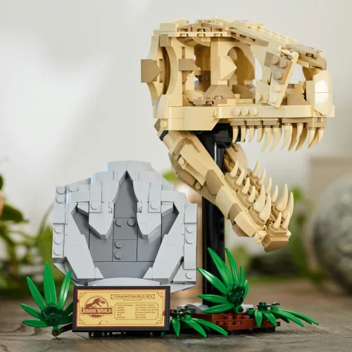 LEGO 76964 Jurassic World T. rex koponya – dinoszaurusz maradványok
