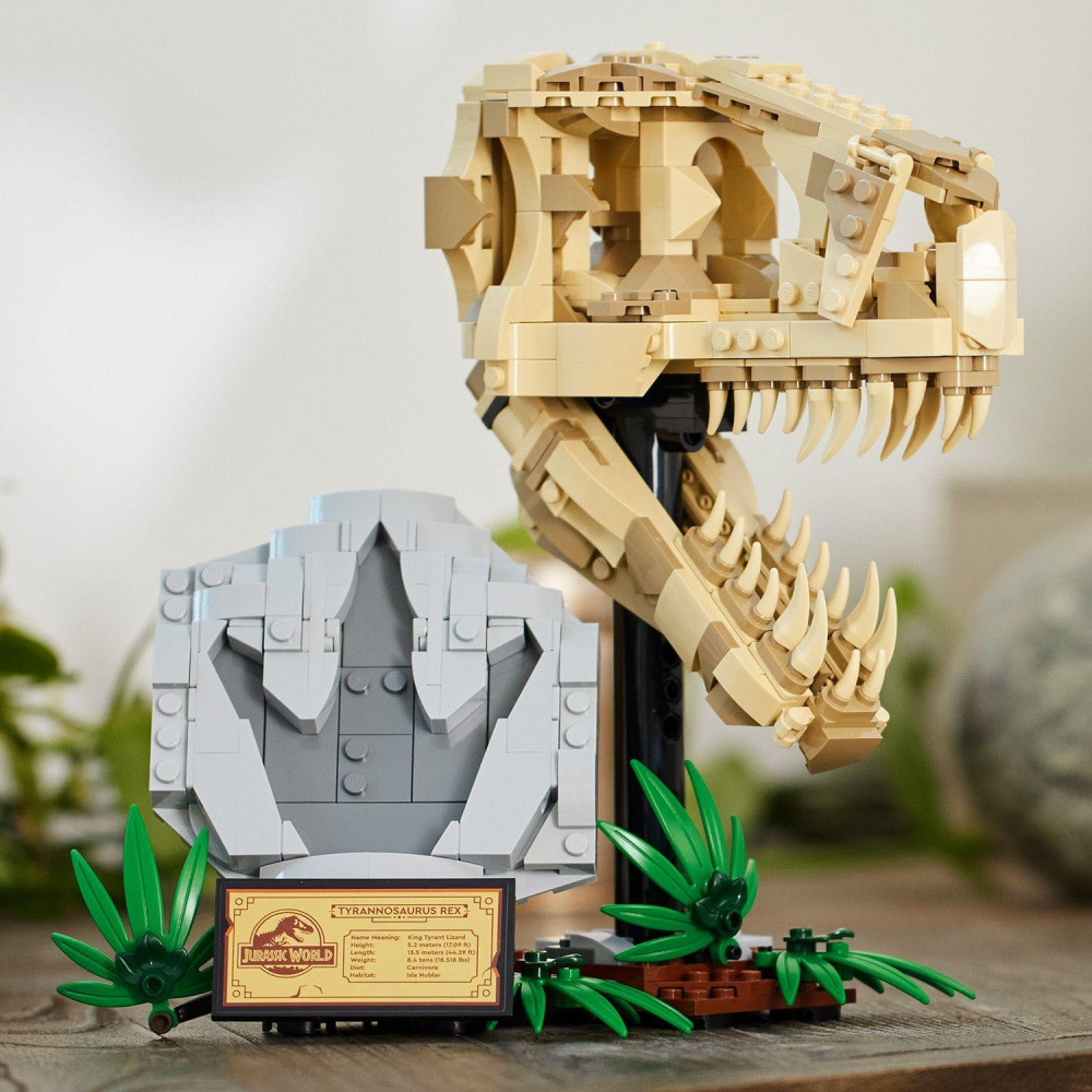LEGO LEGO 76964 Jurassic World T. rex koponya – dinoszaurusz maradványok, alternatív kép 6