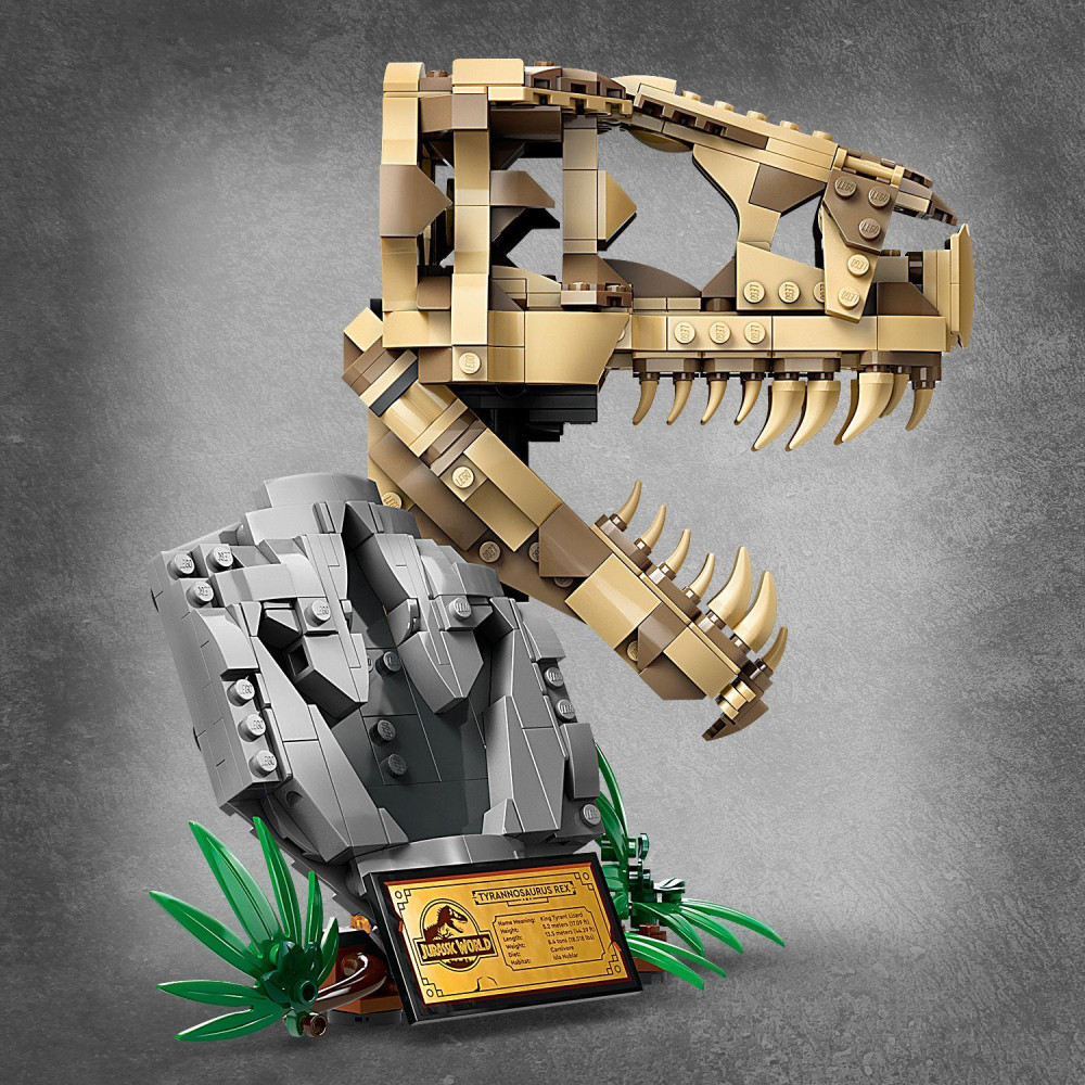LEGO LEGO 76964 Jurassic World T. rex koponya – dinoszaurusz maradványok, alternatív kép 7