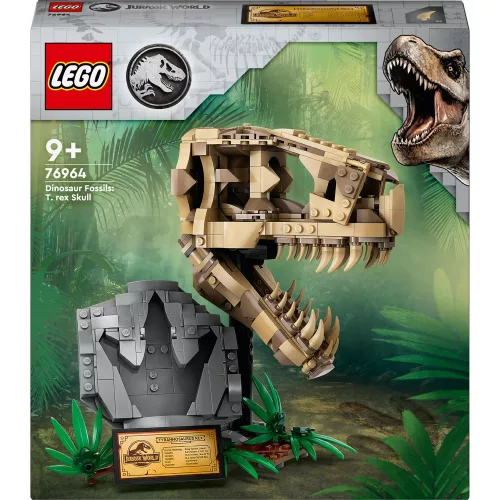 LEGO 76964 Jurassic World T. rex koponya – dinoszaurusz maradványok