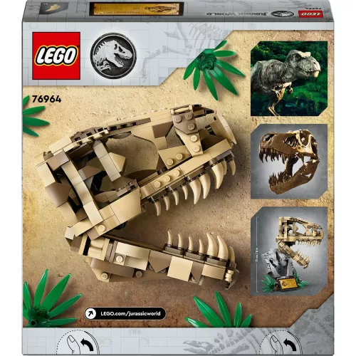 LEGO 76964 Jurassic World T. rex koponya – dinoszaurusz maradványok