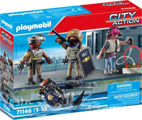 PLAYMOBIL® -  71146 - SWAT  -  Figuraszett     