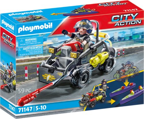 PLAYMOBIL® -  71147 - SWAT  -  Terepjáró quad    