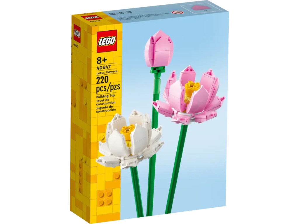 LEGO 40647 Icons Lótuszvirág – fő nézet