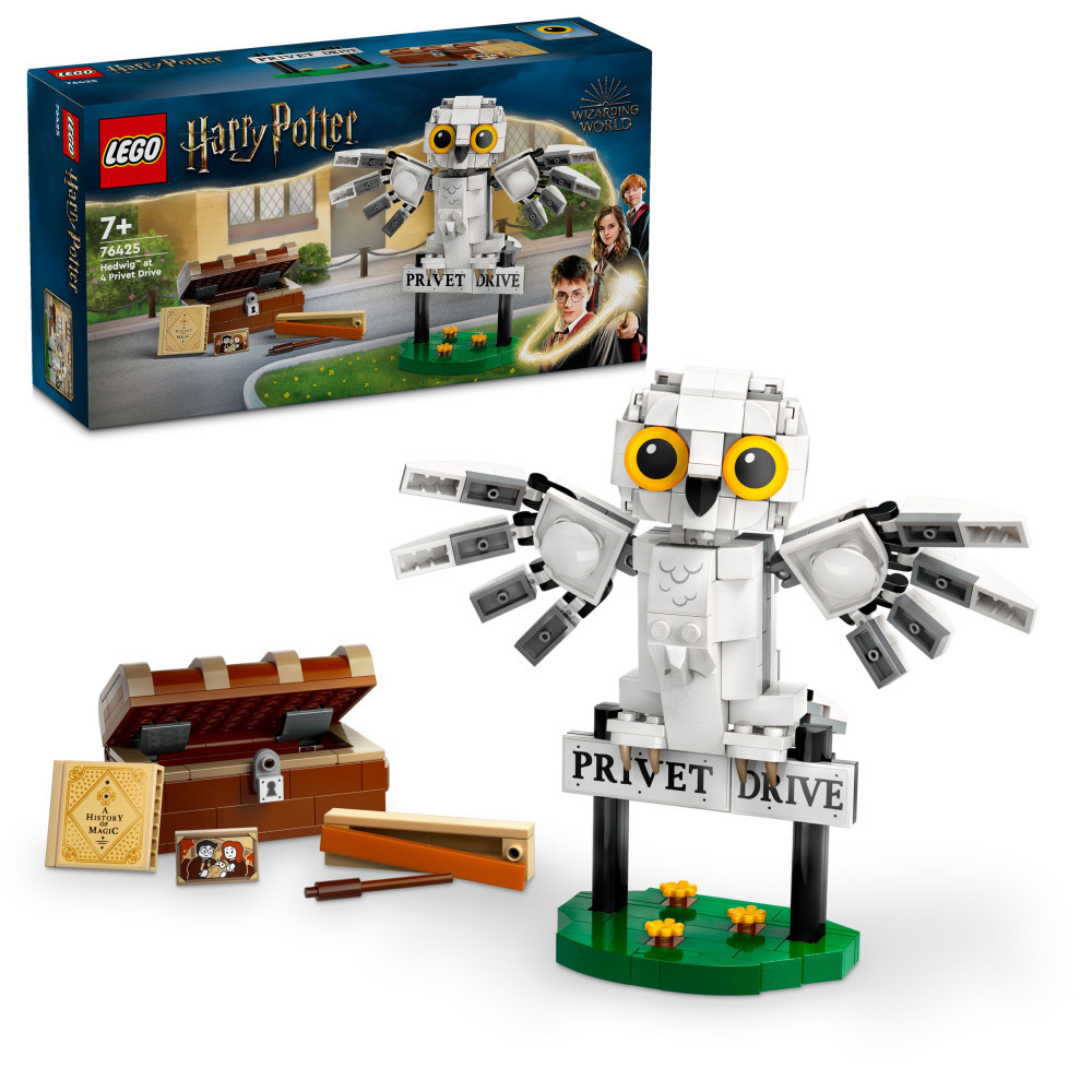LEGO 76425 Harry Potter Hedvig a Privet Drive 4-ben – fő nézet