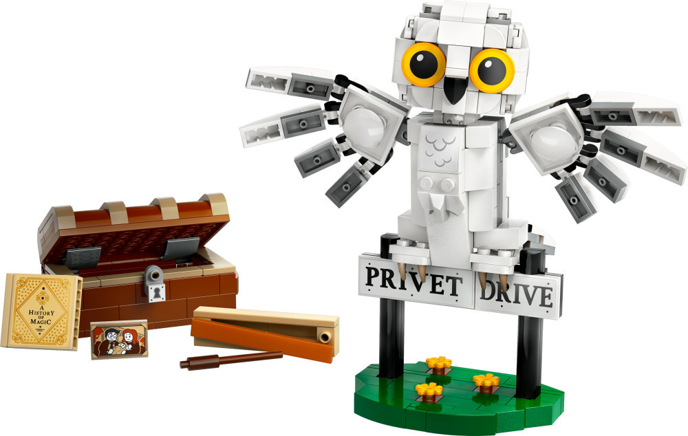 LEGO 76425 Harry Potter Hedvig a Privet Drive 4-ben – alternatív kép 1