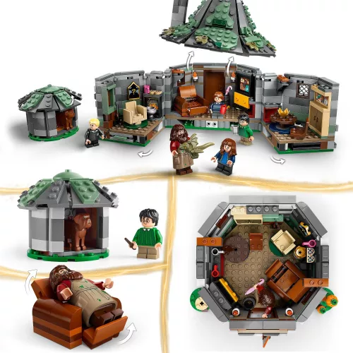 LEGO 76428 Harry Potter Hagrid kunyhója: Váratlan látogatás