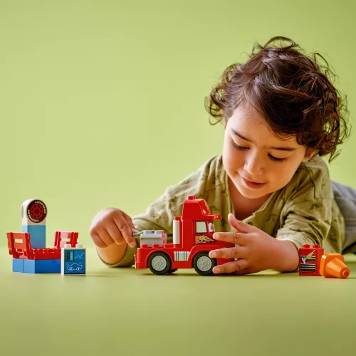 LEGO 10417 DUPLO Mack a versenyen, 0–2 év, Többszínű