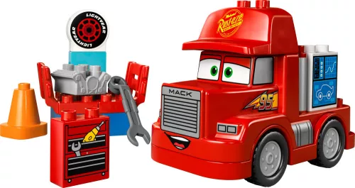LEGO 10417 DUPLO Mack a versenyen, 0–2 év, Többszínű