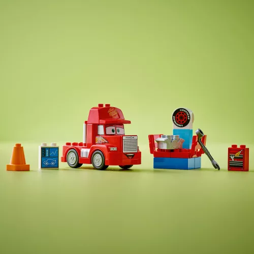 LEGO 10417 DUPLO Mack a versenyen, 0–2 év, Többszínű