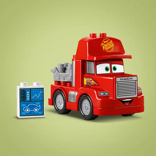 LEGO 10417 DUPLO Mack a versenyen, 0–2 év, Többszínű
