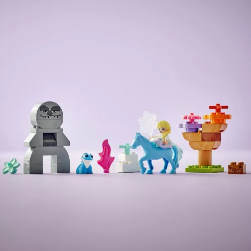 LEGO 10418 DUPLO Elsa és Bruni az elvarázsolt erdőben