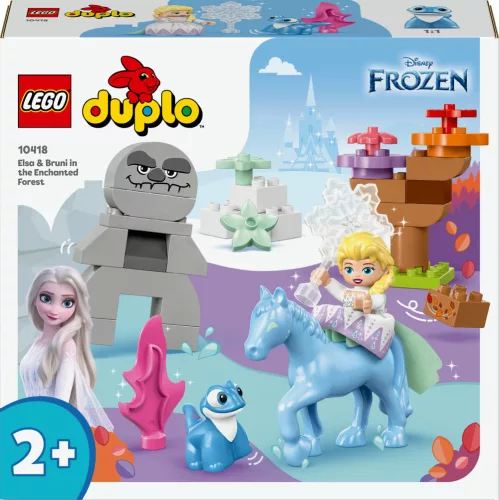 LEGO 10418 DUPLO Elsa és Bruni az elvarázsolt erdőben