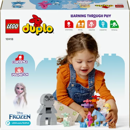 LEGO 10418 DUPLO Elsa és Bruni az elvarázsolt erdőben