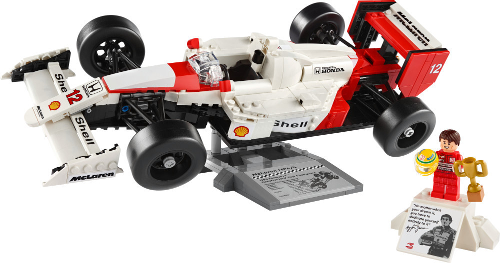LEGO 10330 Icons McLaren MP4/4 és Ayrton Senna – alternatív kép 1