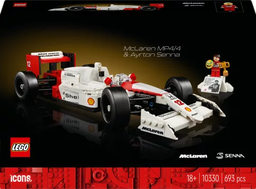 LEGO 10330 Icons McLaren MP4/4 és Ayrton Senna