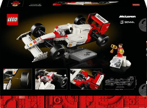 LEGO 10330 Icons McLaren MP4/4 és Ayrton Senna