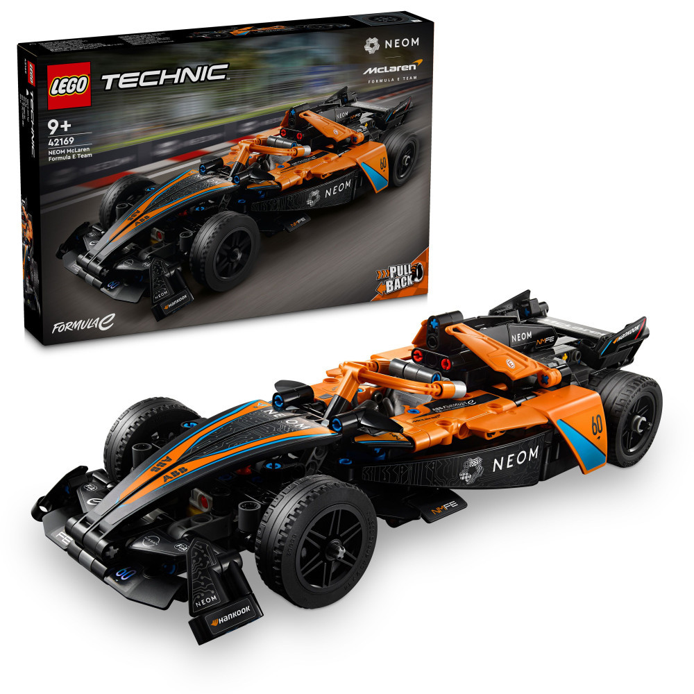 LEGO 42169 Technic NEOM McLaren Formula E Race Car – fő nézet