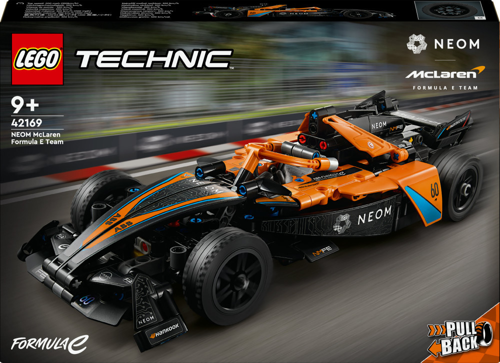 LEGO 42169 Technic NEOM McLaren Formula E Race Car – alternatív kép 1