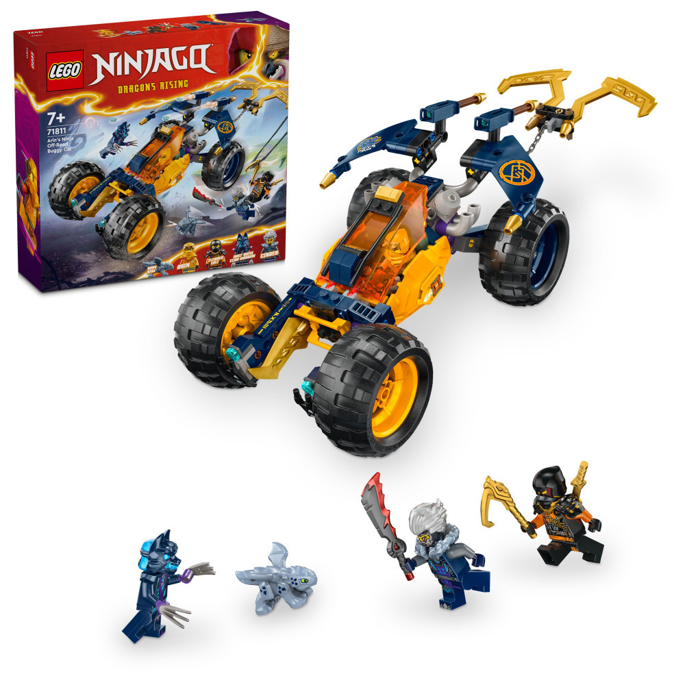 LEGO 71811 Ninjago Arin nindzsa homokfutója – fő nézet