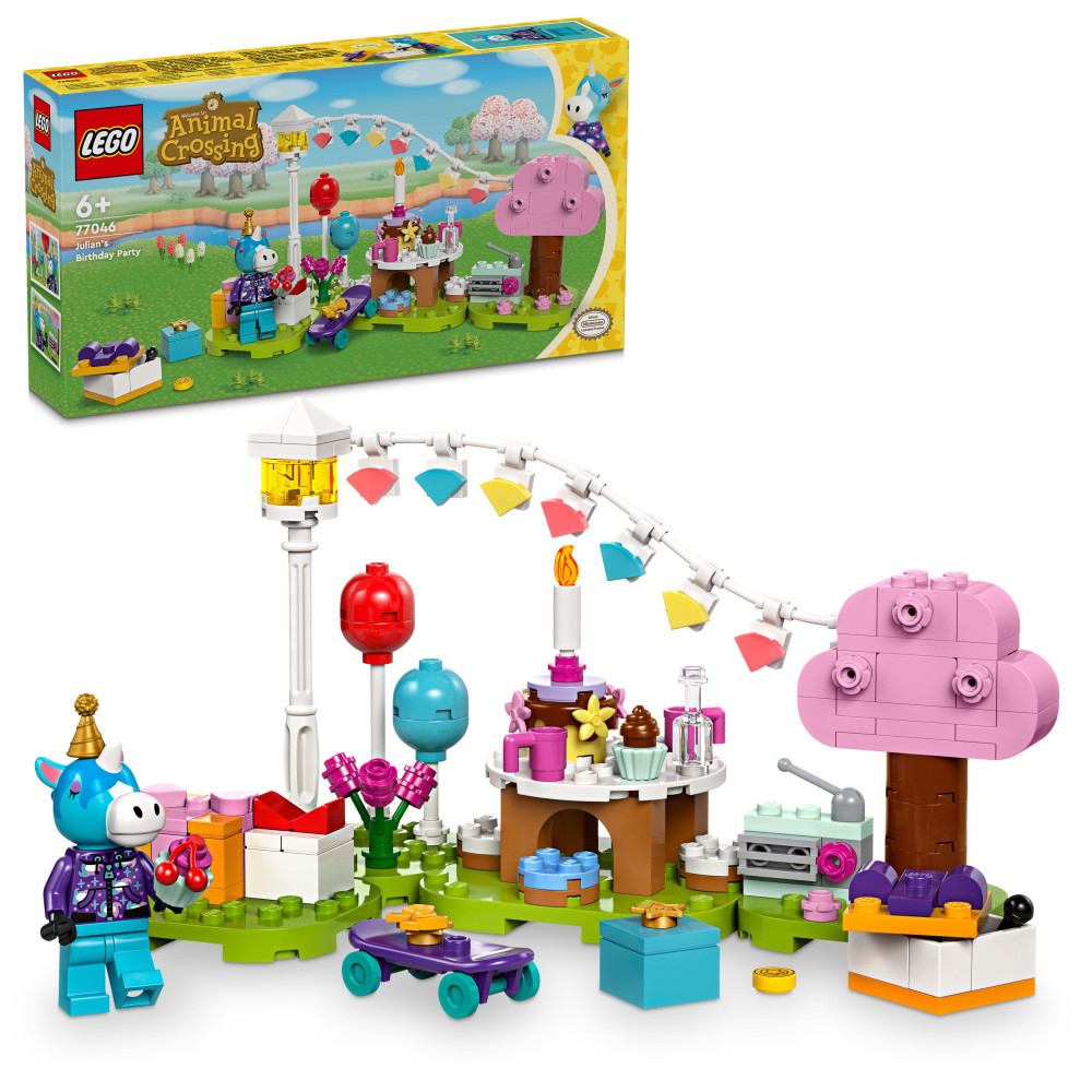 LEGO 77046 DUPLO Animal Crossing Julian születésnapi zsúrja – fő nézet