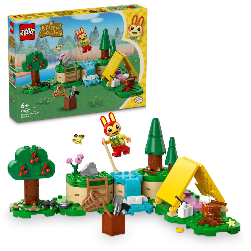 LEGO 77047 DUPLO Animal Crossing Bunnie szabadtéri kalandjai – fő nézet