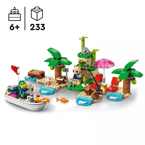 LEGO 77048 DUPLO Animal Crossing Kapp hajókirándulása a szigeten