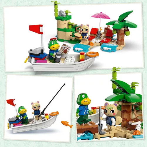 LEGO 77048 DUPLO Animal Crossing Kapp hajókirándulása a szigeten