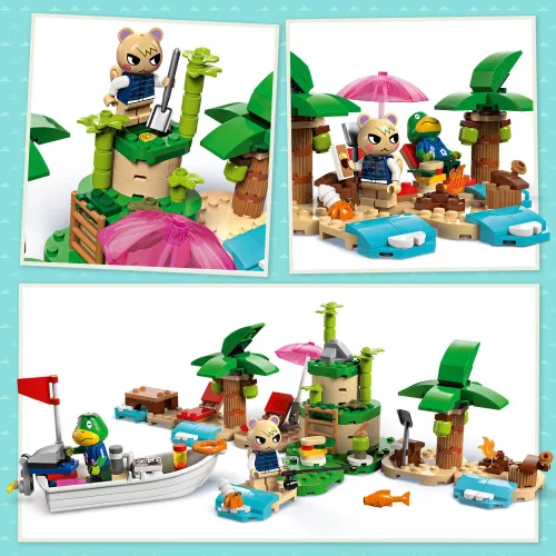 LEGO 77048 DUPLO Animal Crossing Kapp hajókirándulása a szigeten