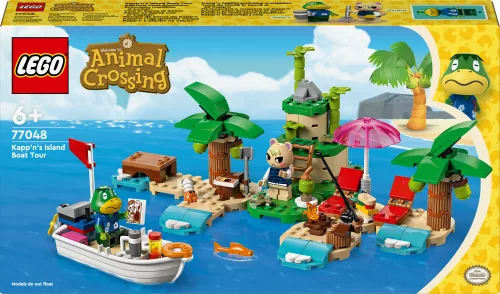 LEGO 77048 DUPLO Animal Crossing Kapp hajókirándulása a szigeten