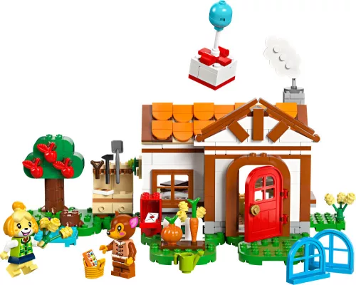 LEGO 77049 DUPLO Animal Crossing Isabelle látogatóba megy