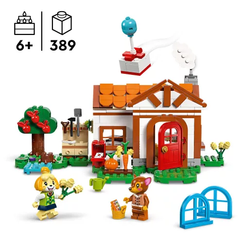 LEGO 77049 DUPLO Animal Crossing Isabelle látogatóba megy