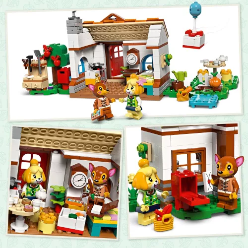 LEGO 77049 DUPLO Animal Crossing Isabelle látogatóba megy