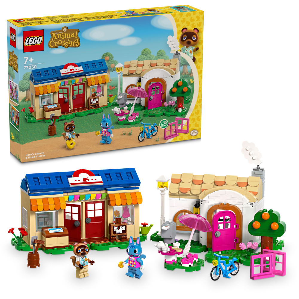 LEGO 77050 DUPLO Animal Crossing Nook’s Cranny és Rosie háza – fő nézet
