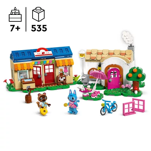 LEGO 77050 DUPLO Animal Crossing Nook’s Cranny és Rosie háza