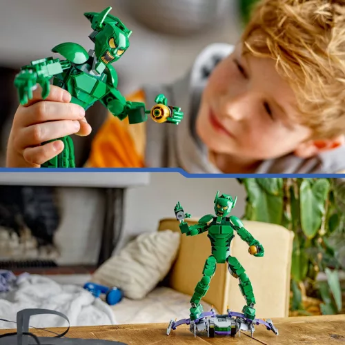 LEGO 76284 Super Heroes Zöld manó építőfigura