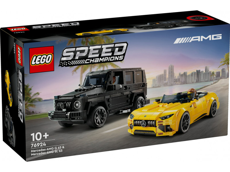 LEGO 76924 Speed Champions Mercedes-AMG G 63 és Mercedes-AMG SL 63 – fő nézet