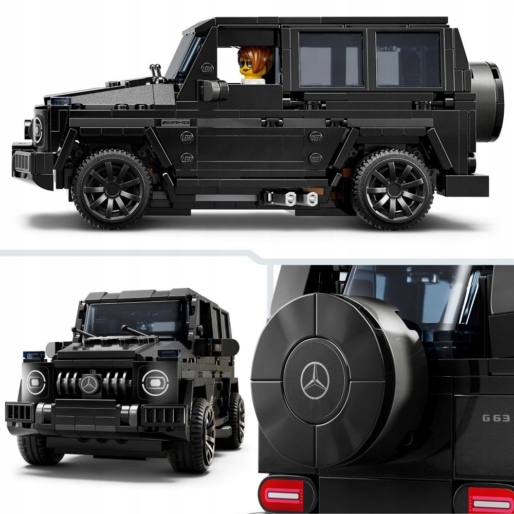 LEGO 76924 Speed Champions Mercedes-AMG G 63 és Mercedes-AMG SL 63 – alternatív kép 3