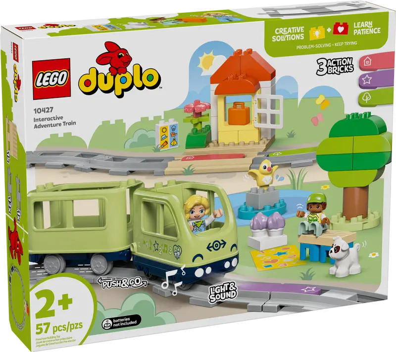 LEGO 10427 DUPLO Town Interaktív kalandvonat – fő nézet