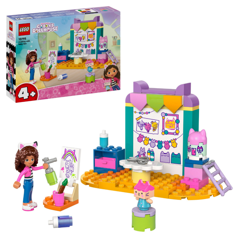 LEGO LEGO 10795 Gabby’s Dollhouse Barkácsolás pici dobozzal, fő nézet