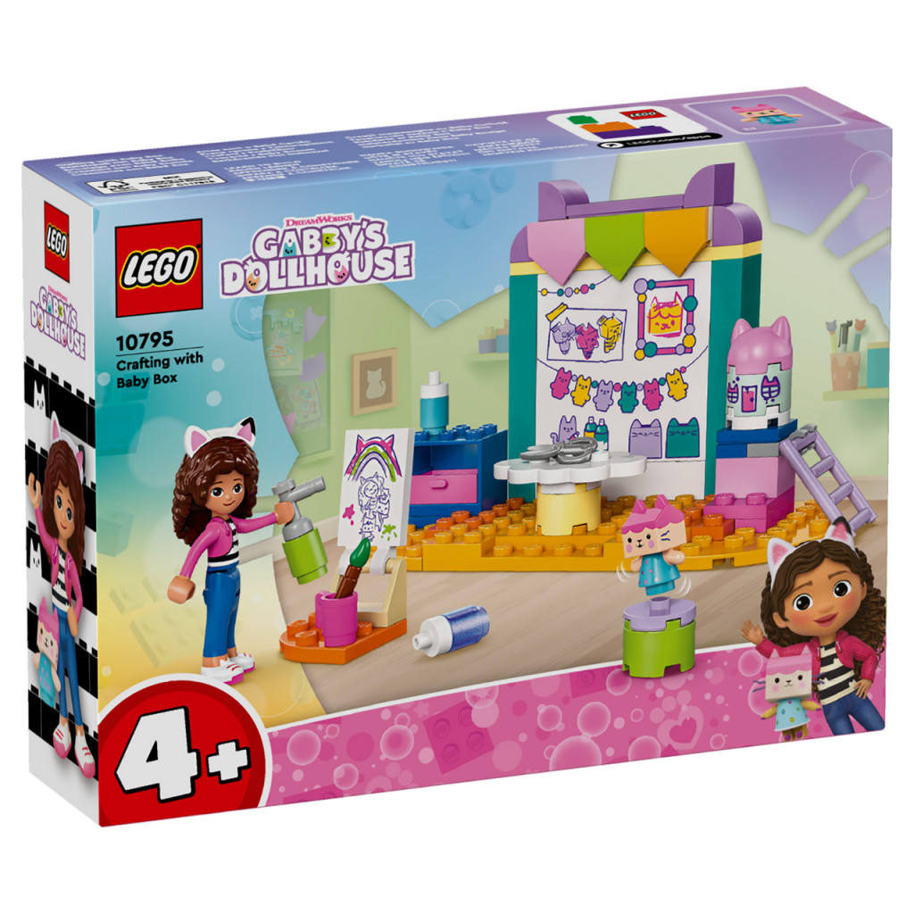 LEGO LEGO 10795 Gabby’s Dollhouse Barkácsolás pici dobozzal, alternatív kép 1