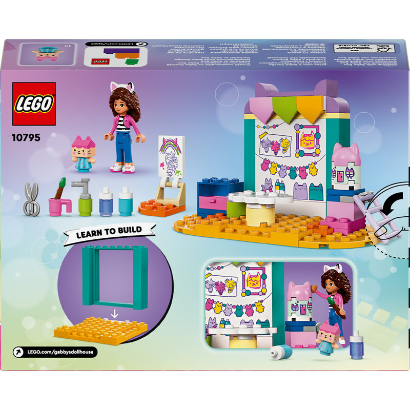 LEGO LEGO 10795 Gabby’s Dollhouse Barkácsolás pici dobozzal, alternatív kép 9