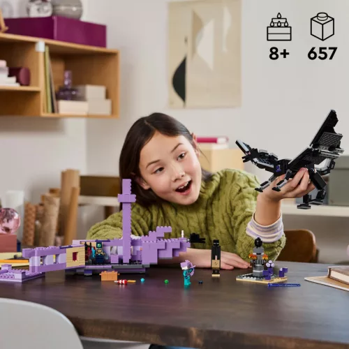 LEGO 21264 Minecraft A végzetsárkány és a végzethajó