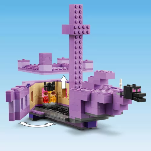 LEGO 21264 Minecraft A végzetsárkány és a végzethajó