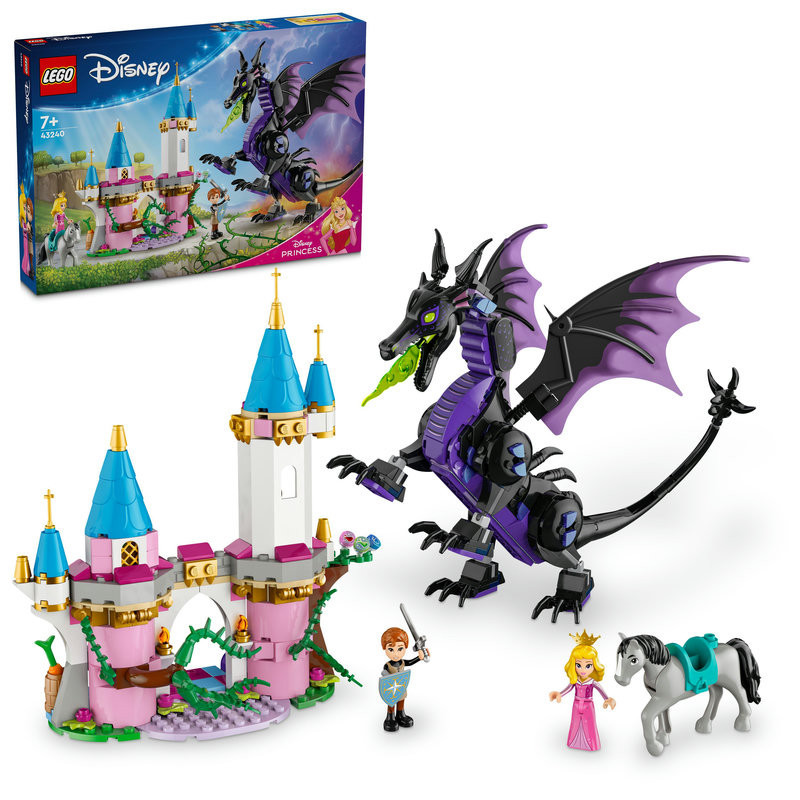 LEGO 43240 Disney Princess Demóna sárkány formájában – fő nézet