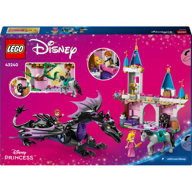LEGO 43240 Disney Princess Demóna sárkány formájában – alternatív kép 1